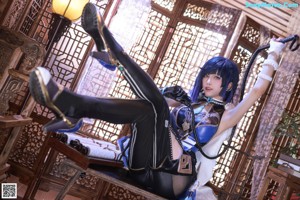 水淼aqua Cosplay 夜兰 Yelan