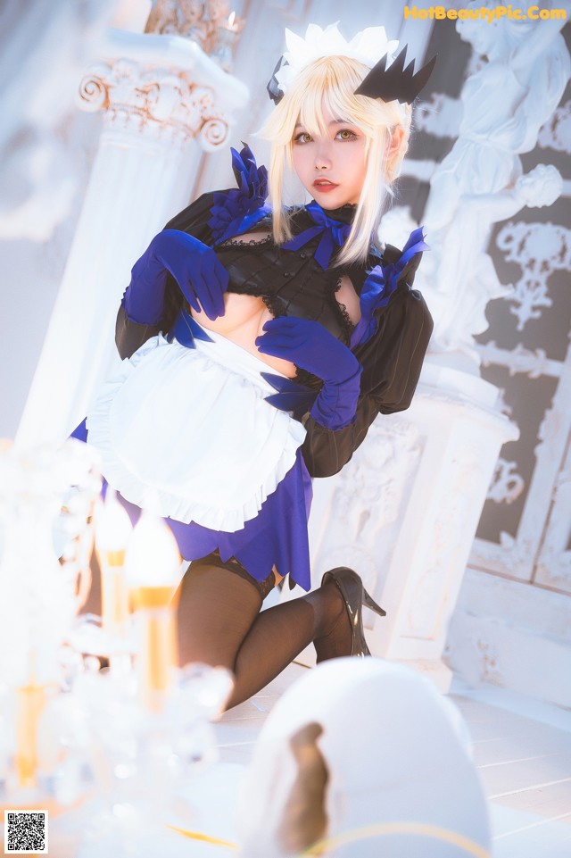 [Momoko葵葵] Artoria Pendragon Alter 黑枪呆女仆 No.110095